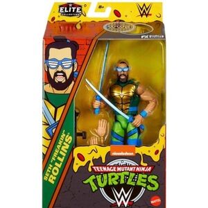 WWE Elite Seth Rollins Ninja Turtles Action Figure